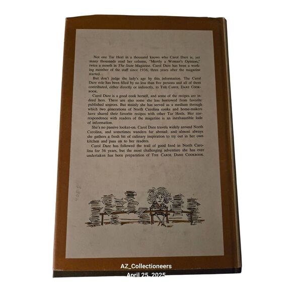 Carol dare cookbook - recollected from  the state magazine 1961 - Picture 5 of 5